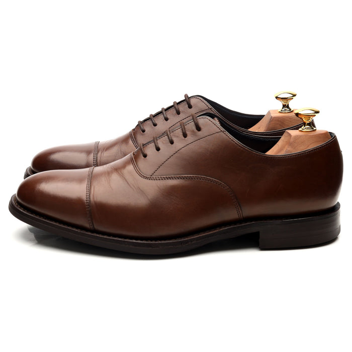 'Knightsbridge' Brown Leather Oxford UK 9.5 G