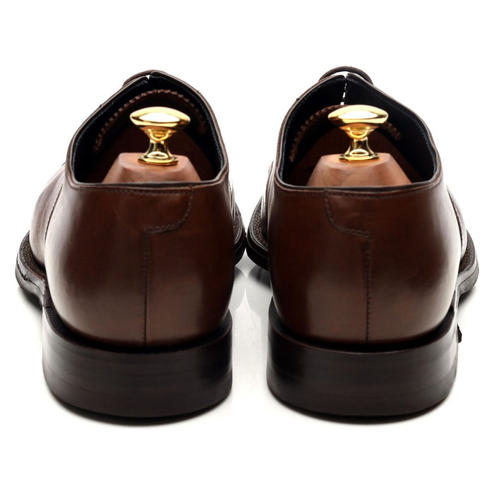 'Knightsbridge' Brown Leather Oxford UK 9.5 G