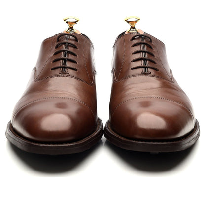 'Knightsbridge' Brown Leather Oxford UK 9.5 G