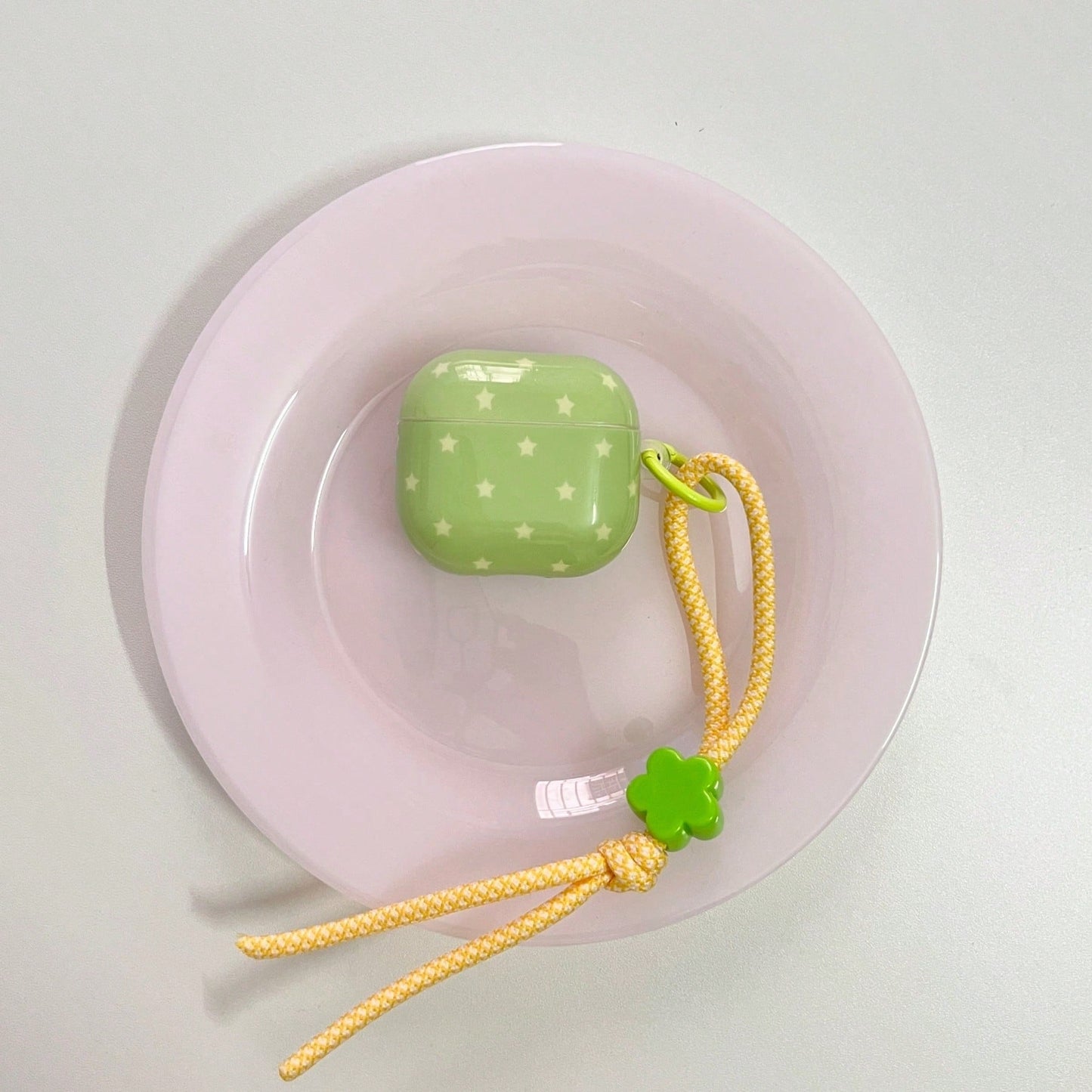 Korean Style Minimalist Star Lanyard Earphone Case Compatible With AirPods 4, Cute Earphone Cover Compatible With Airpods 2, 3, New Protective Case Compatible With Airpods Pro 3, Korean Style Earphone
