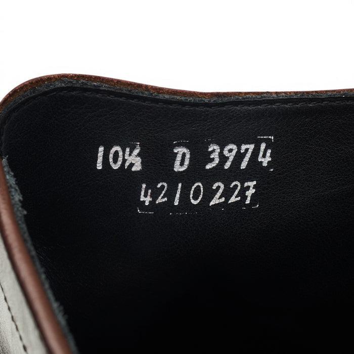 'Landon' Dark Brown Leather Boots UK 9.5 US 10.5 D