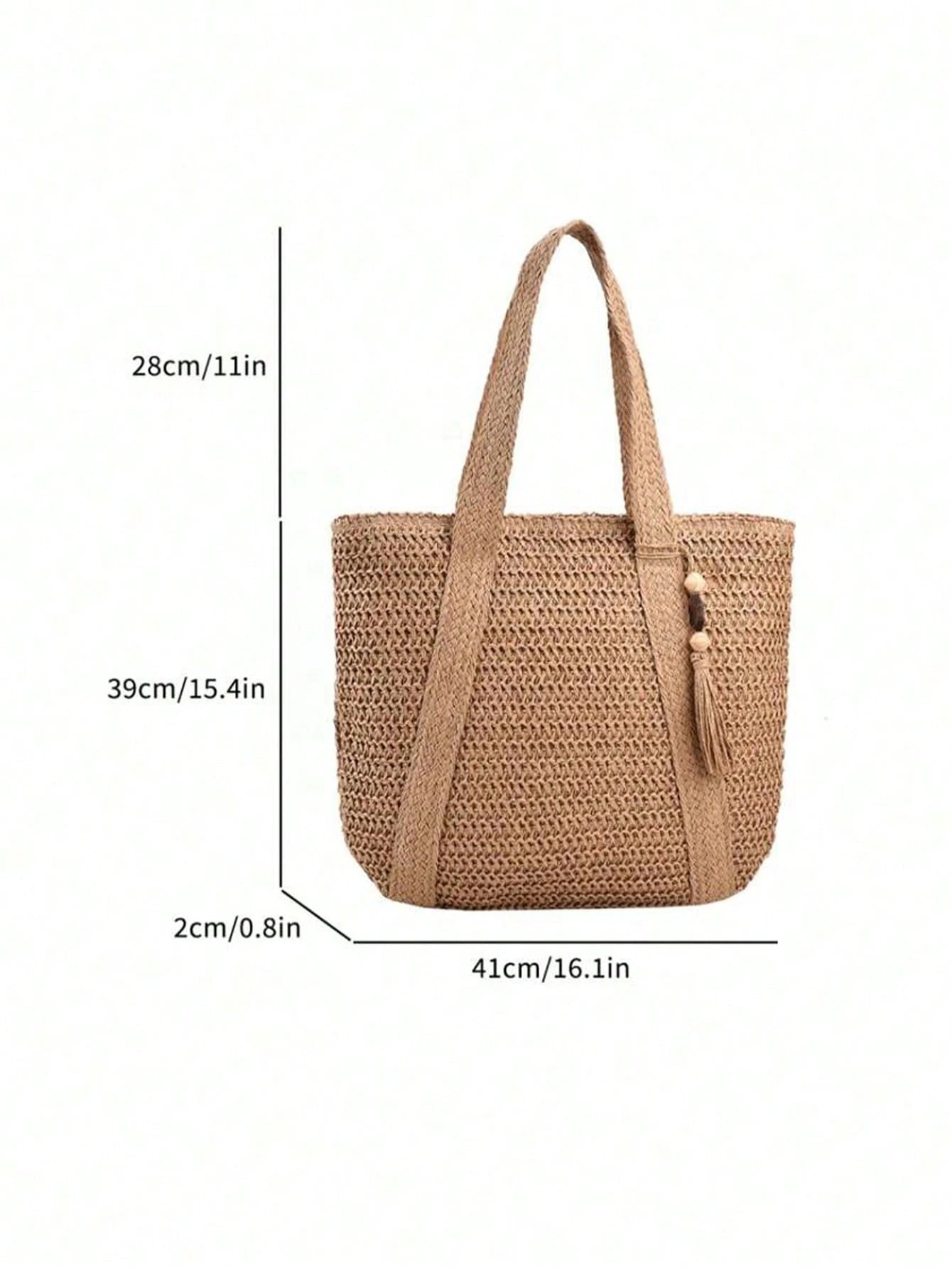 Large Capacity Beach Travel Bag, Women's Tote Bag, Beach Mesh Tote Bag, Women's Shoulder Bag, Travel Bag Beach Nylon Mesh Tote Bag, Casual Tote Bag