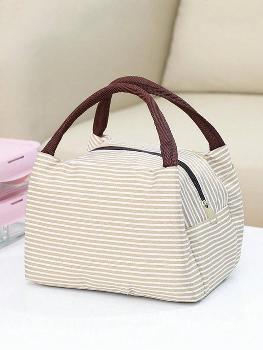 Large Capacity Double Layer Crossbody Lunch Bag, Insulated Picnic Food & Beverage Bag, Outdoor Ice Bag, Travel Storage Bag, Student Storage Bag, Teacher Storage Bag, Classroom Bag, Classroom Storage B