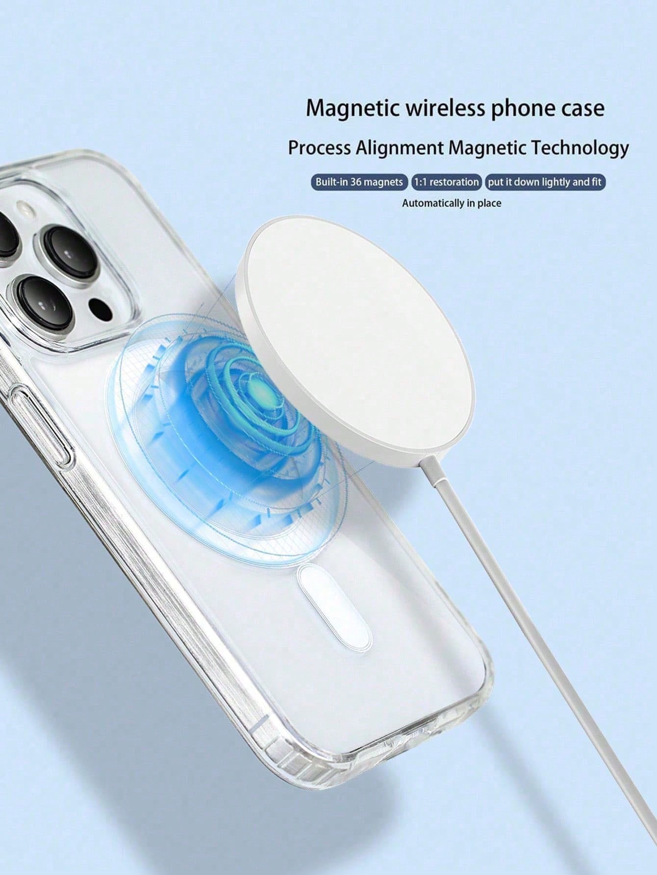 Latest 2026 Clear Magnetic IPhone17promax/17pro/17air/17/16promax/16pro/16plus/16e/16/15promax/15pro/15plus/15/14promax/14pro/14plus/14/13promax/13/13pro/13mini/12promax/12/12pro/12mini/11/11pro/11pro