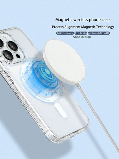Latest 2026 Clear Magnetic IPhone17promax/17pro/17air/17/16promax/16pro/16plus/16e/16/15promax/15pro/15plus/15/14promax/14pro/14plus/14/13promax/13/13pro/13mini/12promax/12/12pro/12mini/11/11pro/11pro