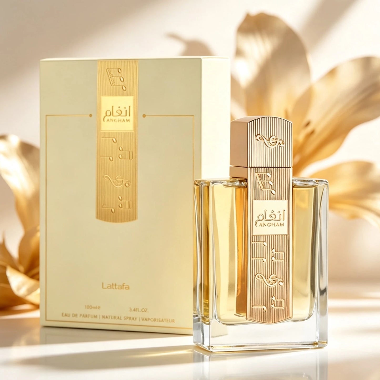 Lattafa Angham Perfume For Women 3.4oz 100ml Eau De Parfum Spray| Luxury Floral Amber Vanilla Fragrance| Long Lasting Feminine Perfume Scent