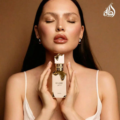 Lattafa Eclaire- Vanilla, Caramel, Sweet, Floral- Eau De Parfum Long-Lasting Fragrance For Women, 3.40 Ounce/ 100 Ml| Long-Lasting Fragrance, 3.40 Ounce, 100 Ml