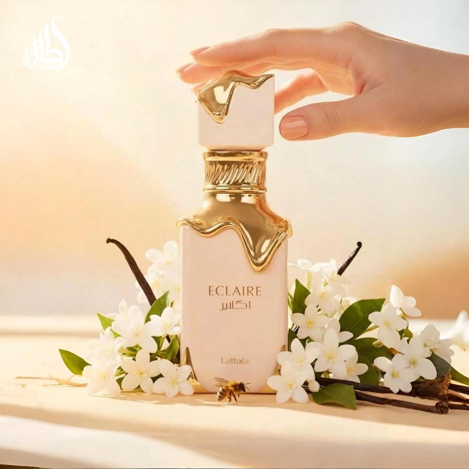 Lattafa Eclaire- Vanilla, Caramel, Sweet, Floral- Eau De Parfum Long-Lasting Fragrance For Women, 3.40 Ounce/ 100 Ml| Long-Lasting Fragrance, 3.40 Ounce, 100 Ml
