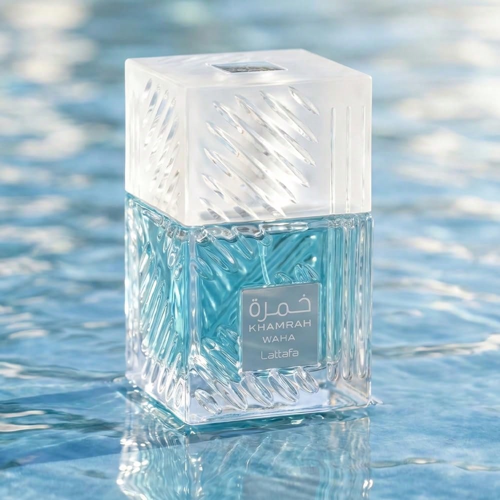 Lattafa Khamrah Waha For Unisex Eau De Parfum Spray, 3.4 Ounce/ 100 Ml Ideal For Dates, Office & Holiday Gift