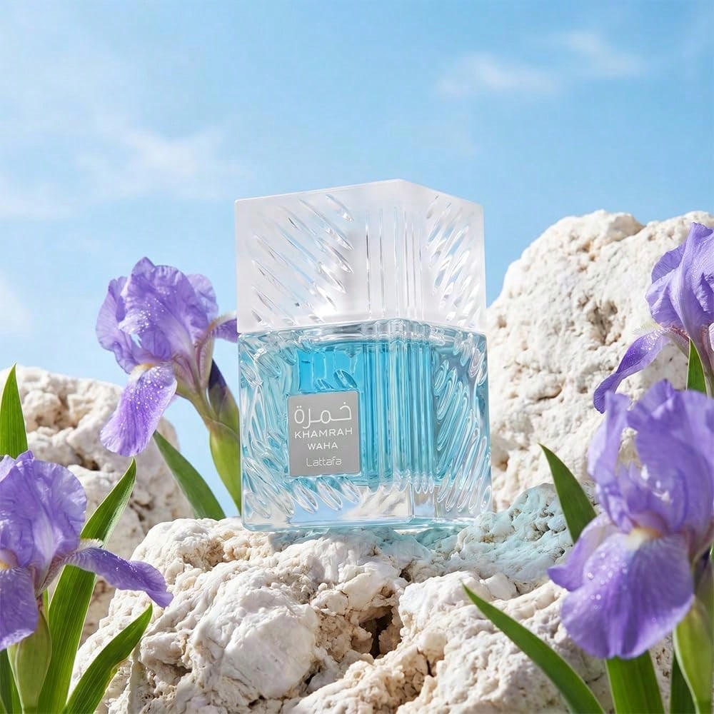 Lattafa Khamrah Waha For Unisex Eau De Parfum Spray, 3.4 Ounce/ 100 Ml Ideal For Dates, Office & Holiday Gift