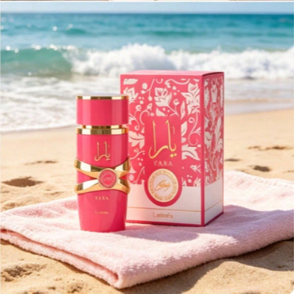 Lattafa Yara Candy Women Eau De Parfum 3.4oz 100ml Viral Arabic Gourmand Perfume Long Lasting Sweet Fruity Vanilla Fragrance Daily Scent & Gift Option