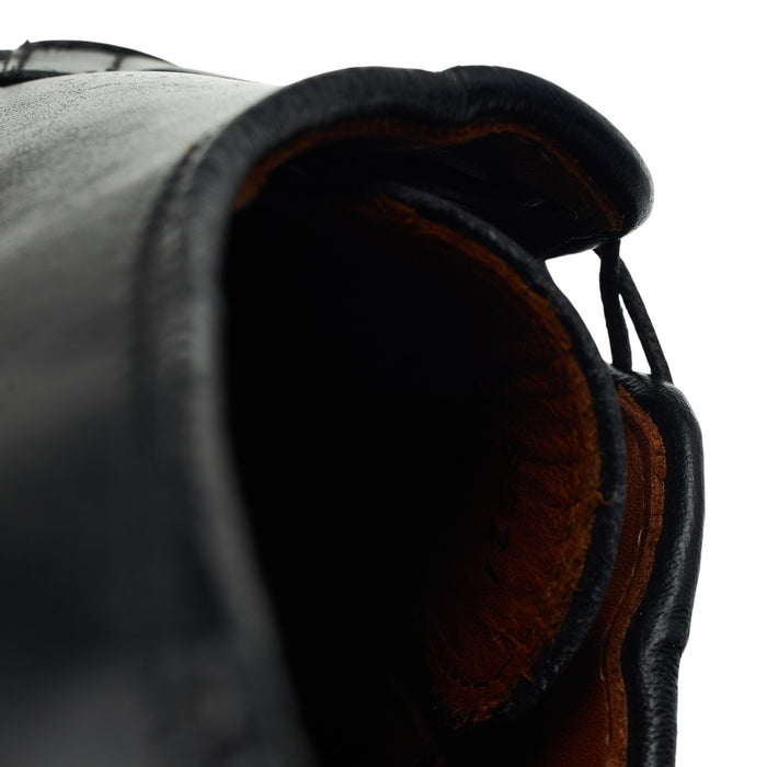 'Leeds' Black Leather Derby UK 7 US 8 D