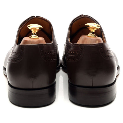 'Leo' Dark Brown Leather Derby UK 10 G