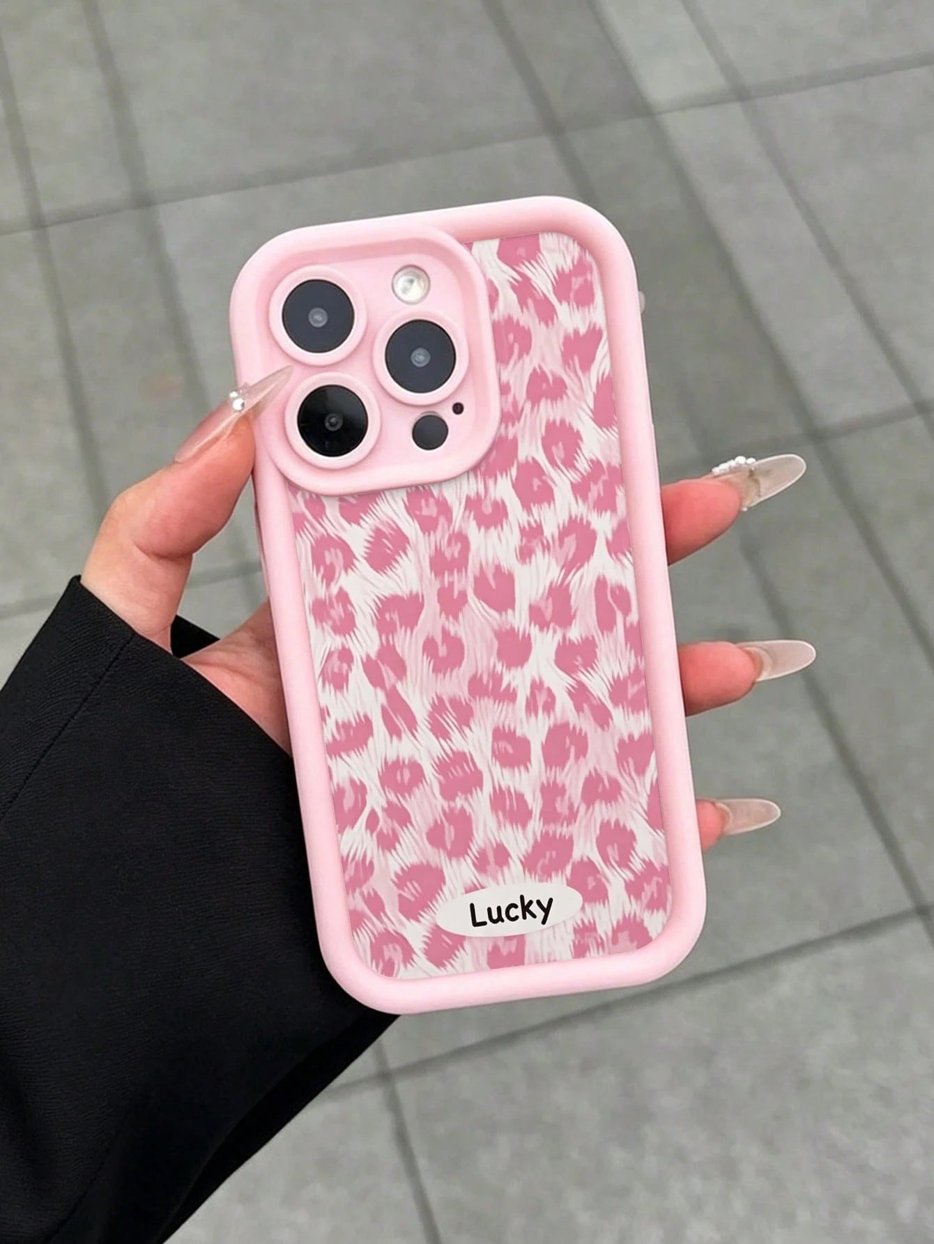 Leopard Print Painted Premium Grooved Skin-Feel Thick Anti-Drop Phone Case Protective Cover Compatible With Ip 17 Ip 17pro Ip 17promax Ip 16 Ip 16pro Ip 16promax IPhone15 IPhone14XR/7/8 Painted Compa