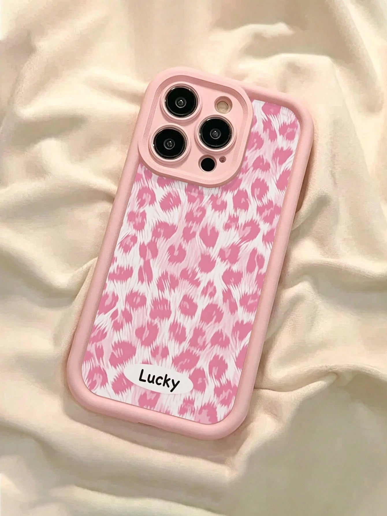 Leopard Print Painted Premium Grooved Skin-Feel Thick Anti-Drop Phone Case Protective Cover Compatible With Ip 17 Ip 17pro Ip 17promax Ip 16 Ip 16pro Ip 16promax IPhone15 IPhone14XR/7/8 Painted Compa