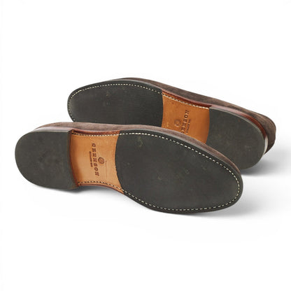 'Lloyd' Taupe Brown Suede Loafers UK 9.5 E