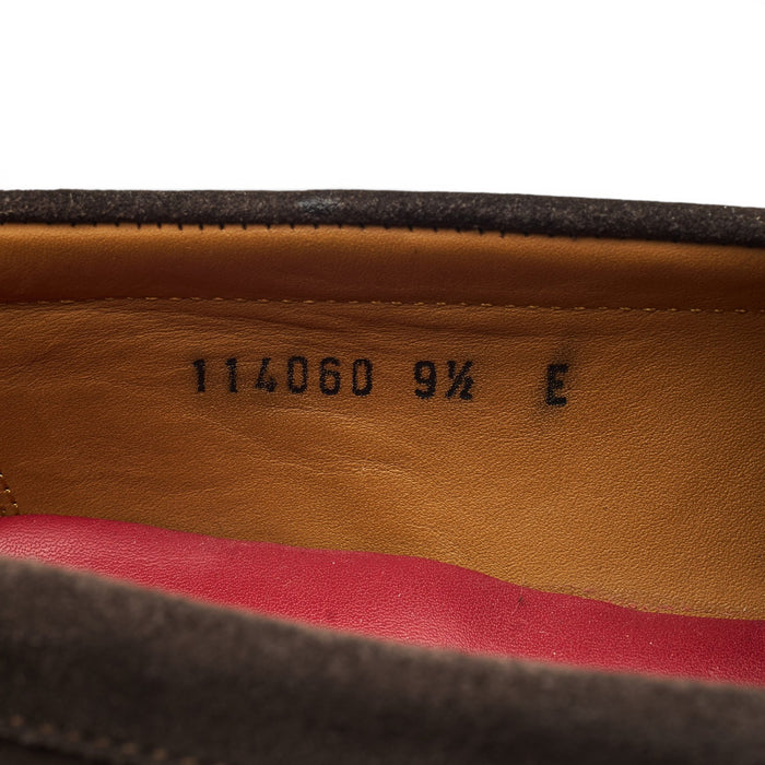 'Lloyd' Taupe Brown Suede Loafers UK 9.5 E