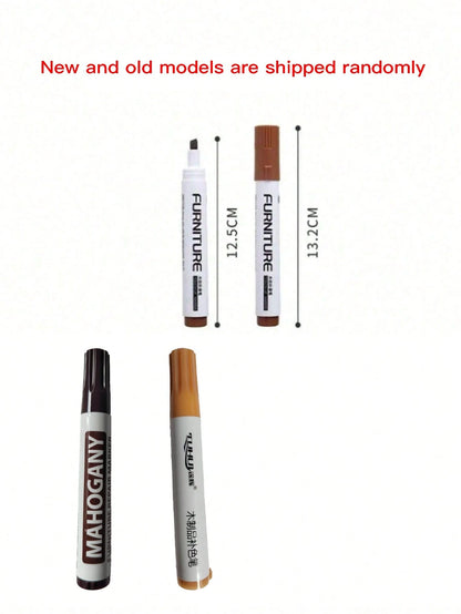 Low Odor Furniture Repair Paint Pen Suitable For Wood And Metal Multi-Color Scratch Repair Kit To Meet Your Needs In Different Scenarios Repair Cabinets, Doors, Sofas, Tables And Chairs, Wooden Cabine