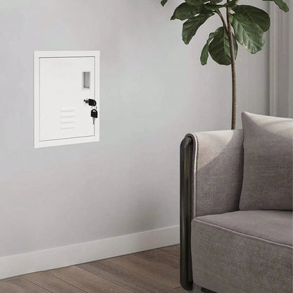 LOYALHEARTDY Storage Cabinet, Lockable Storage Cabinet, Free Standing Small Storage Cabinet