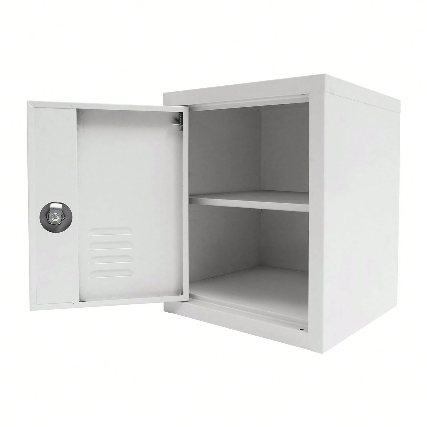 LOYALHEARTDY Storage Cabinet, Lockable Storage Cabinet, Free Standing Small Storage Cabinet