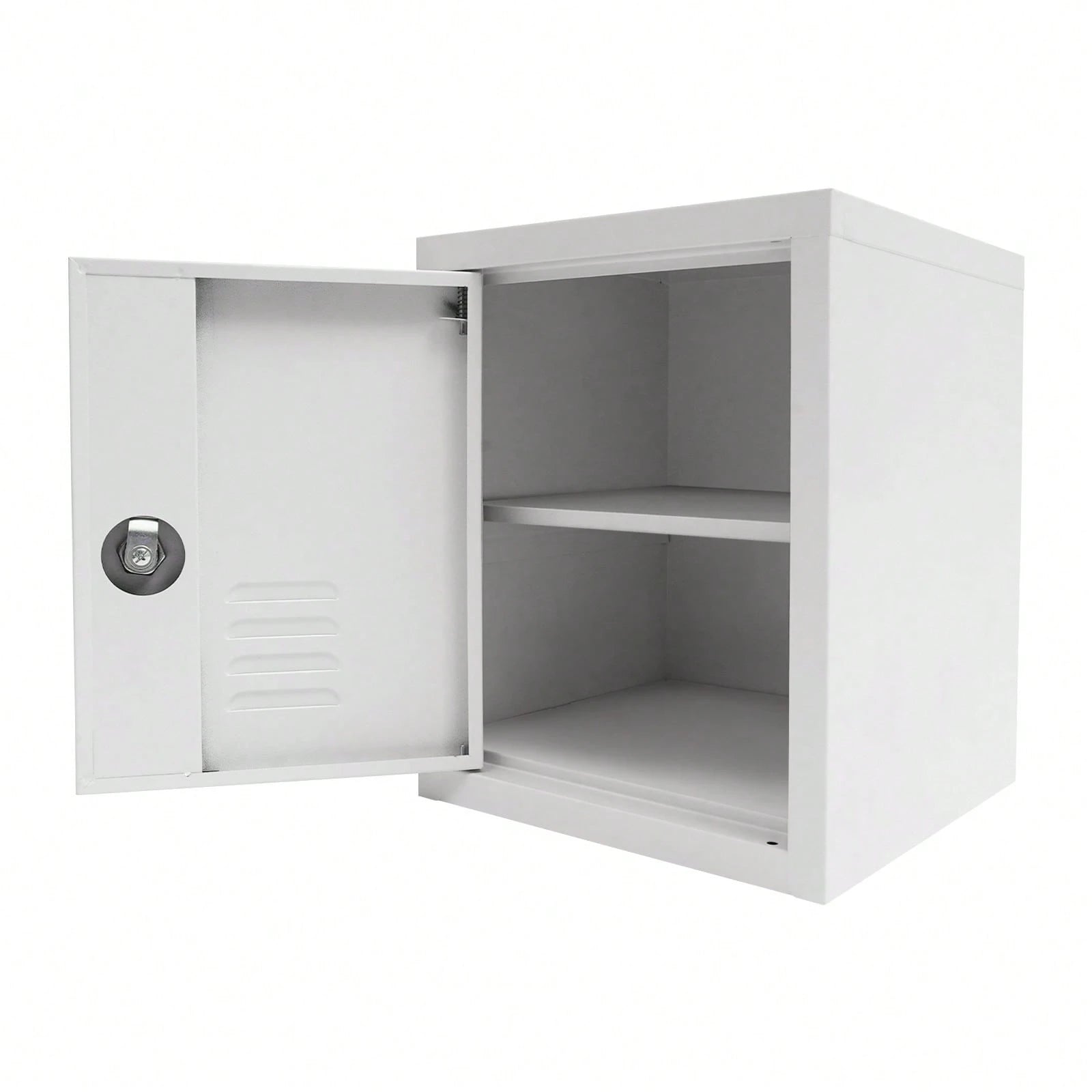 LOYALHEARTDY Storage Cabinet, Lockable Storage Cabinet, Free Standing Small Storage Cabinet