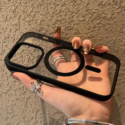 Luxury Candy Wireless Charging Phone Case Compatible With IPhone 17 Pro Max, 16, 15, 14, 13, 12, 11 Mini, 15 Plus, 16 Pro, 17 E, Magnetic Protective Cover