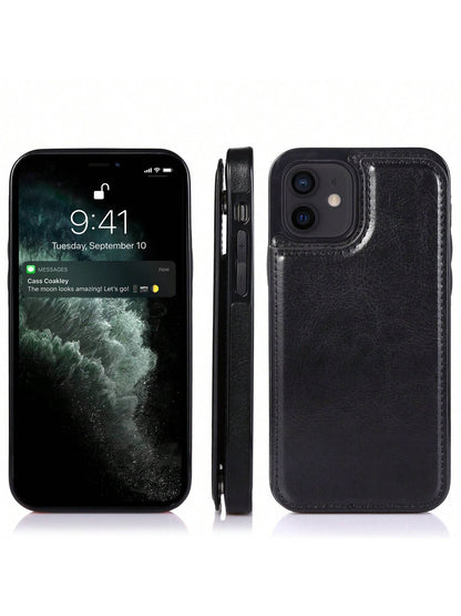 Luxury Durable Wallet Phone Case, Compatible With 16e 16 15 14 13 12 11 Pro Max SE X XR XS Max 8 7 6 6S Plus, And Galaxy S25 S24 S23 S22 S21 S20 Ultra A13 A14 A15 A35 A53 A54 A55 S23 FE S24 FE. With K