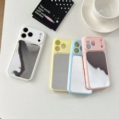 Luxury Electroplated Mirror Camera Protection Phone Case Compatible With IPhone 17 Pro Max 17Pro 17 16 15 14 13 Pro Max 17Air Fashionable Protective Back Cover