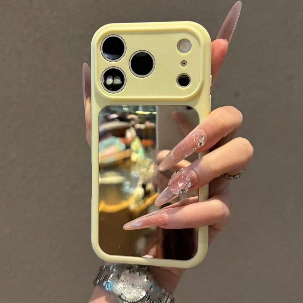 Luxury Electroplated Mirror Camera Protection Phone Case Compatible With IPhone 17 Pro Max 17Pro 17 16 15 14 13 Pro Max 17Air Fashionable Protective Back Cover