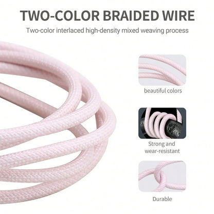 Macaron Color PD 20W Fast Charging Adapter + 3.3ft/100cm High-Efficiency Data Transfer Fast Charging Cable Charger Set Compatible With IPhone 14 Pro Max/14 Pro/14 Plus/14/13/12/11/XS/XR/8/7/6/ Series