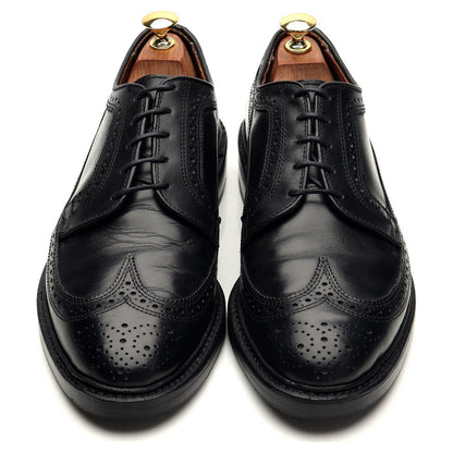 'MacNeil' Black Leather Derby Brogues UK 7.5 US 8.5 E