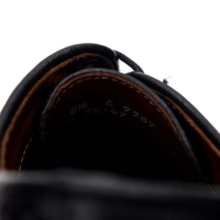 'MacNeil' Black Leather Derby Brogues UK 7.5 US 8.5 E