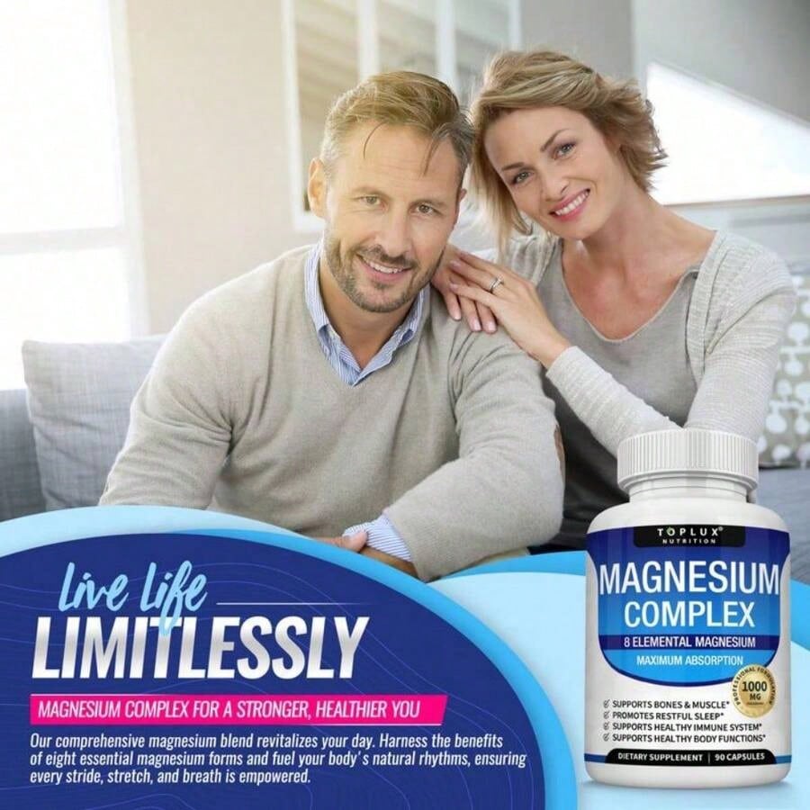 Magnesium Complex 8 Essential Magnesium Supplement Fitness Edible