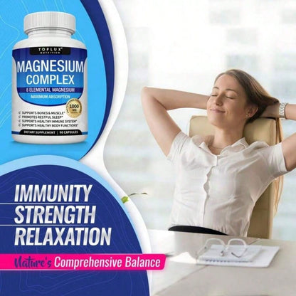Magnesium Complex 8 Essential Magnesium Supplement Fitness Edible