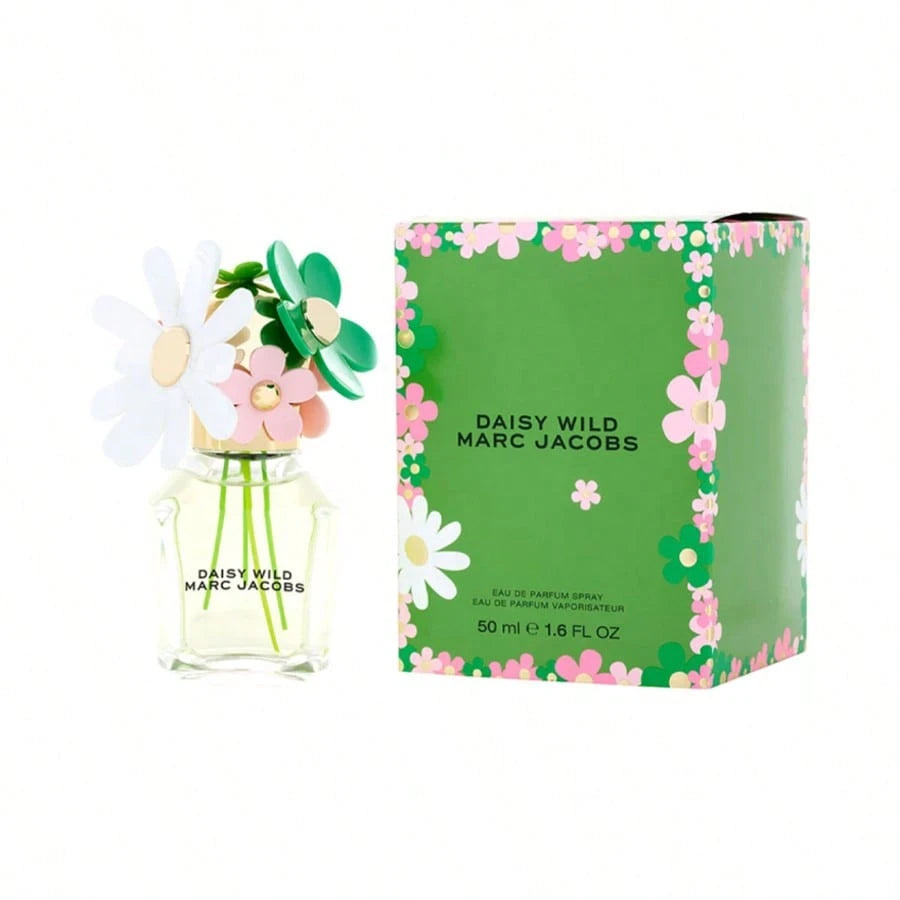 Marc Jacobs Daisy Wild Women Eau De Parfum Spray 50ml/100ml Floral And Fruity Fragrance Women's Perfume Authentic Original Long-Lasting Scent