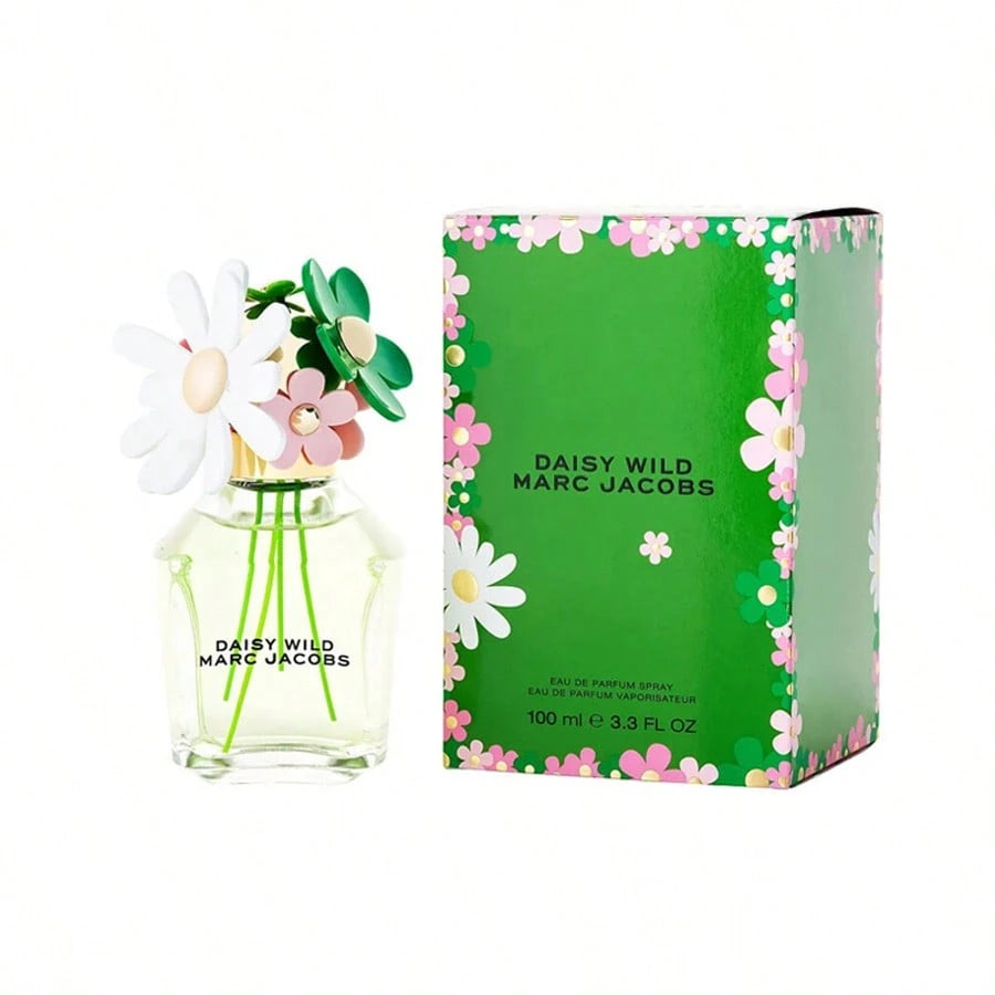 Marc Jacobs Daisy Wild Women Eau De Parfum Spray 50ml/100ml Floral And Fruity Fragrance Women's Perfume Authentic Original Long-Lasting Scent