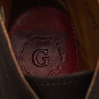 'Marcus' Dark Brown Suede Chukka Boots UK 7 F