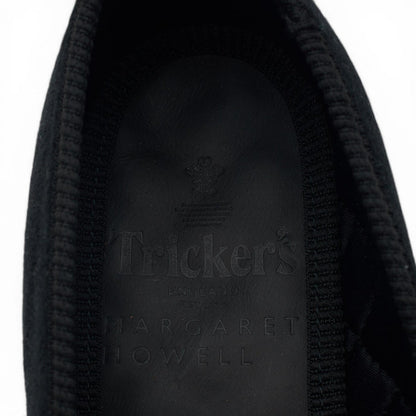 Margaret Howell Women's 'Victoria' Black Velvet Slippers UK 7