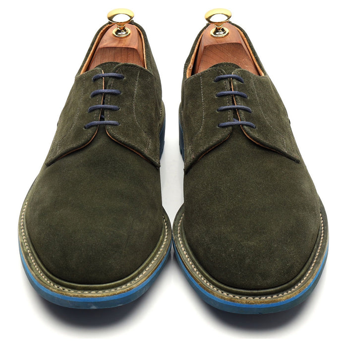 Mark McNairy Green Suede Derby UK 9.5
