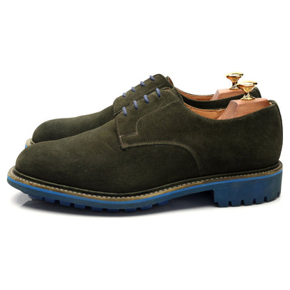 Mark McNairy Green Suede Derby UK 9.5