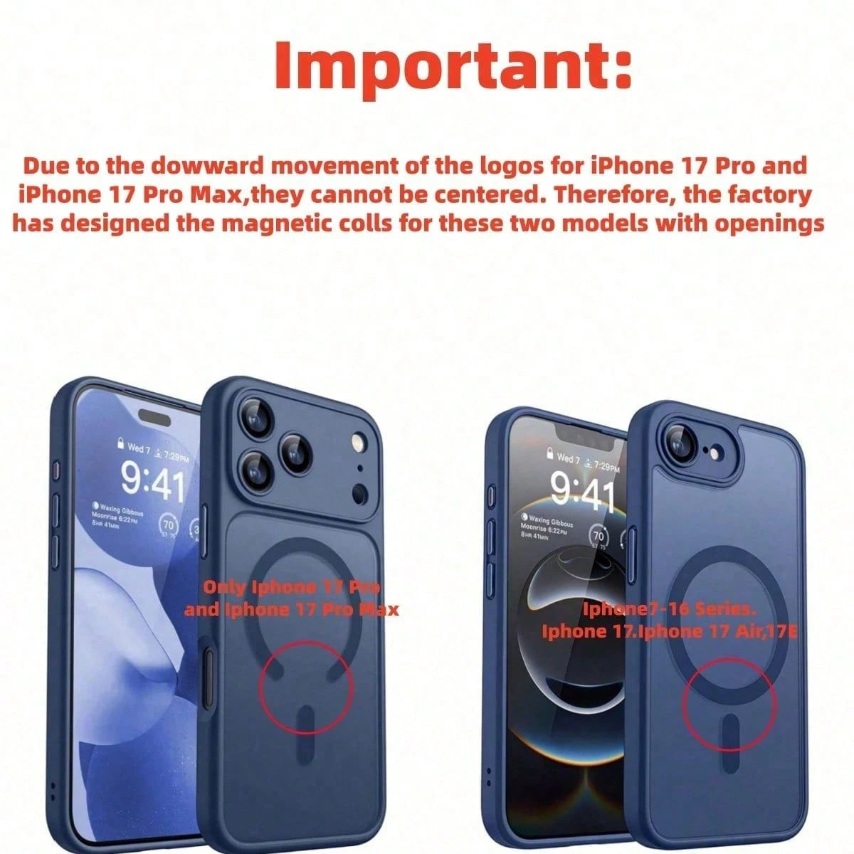 Matte Semi-Transparent Magnetic Phone Case Compatible With IPhone 17E 16E 17 Air 16 15 14 13 12 11 Plus Pro Max Lens Protection Shockproof Protective Cover