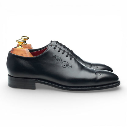 'MC226' Black Leather Wholecut Oxford UK 7 F