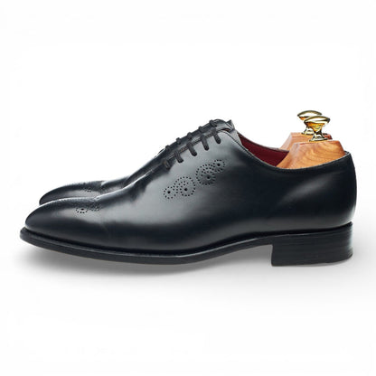 'MC226' Black Leather Wholecut Oxford UK 7 F