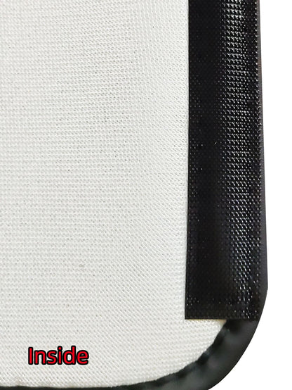 MEIKAXIU 1pc Carbon Fiber Leather Pattern Flame Design Car Seat Belt Cover,Universal Car Interior Decoration Accessories