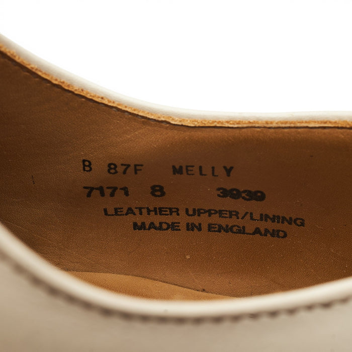 'Melly' Dark Brown & Cream Leather Oxford Spectator Brogues UK 8 F