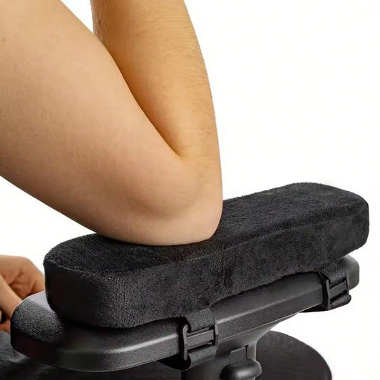 Memory Foam Armrest Pads, Arm Support Cushion For Office Chair, Universally Fits Most Office Chairs School Supplies, Back To School Chair Cushion Seat Cushion Office Supplies Chair Pillow Gaming Chair