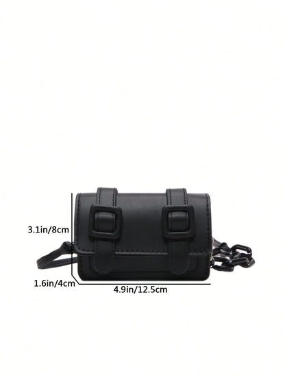 Mini Acrylic Decorative Chain Lipstick Crossbody Bag