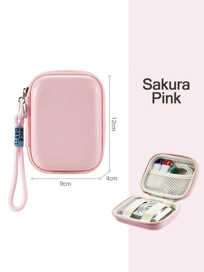Mini CCD Camera Case, With Mesh Pocket, Digital Camera Case, Camera Bag, Travel, Portable, Lightweight, Durable, Stylish, For Home, For Outdoor