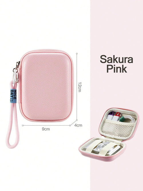 Mini CCD Camera Case, With Mesh Pocket, Digital Camera Case, Camera Bag, Travel, Portable, Lightweight, Durable, Stylish, For Home, For Outdoor