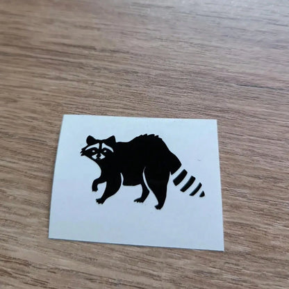 Mini Raccoon Hidden Stickers- Car Rearview Mirror Stickers, Easter Egg, SUV Stickers, Boy Stickers, Girl Stickers, Car Decoration Stickers
